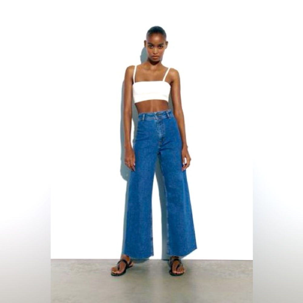 zara marine straight jeans dark wash